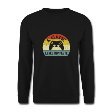 Realschule Pullover - 6. klasse, Level complete - Gamer Oberschule