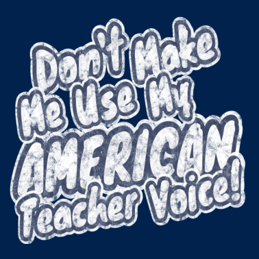 Motiv Amerikaner Lehrer I Lehrer Geschenk I Amerikaner