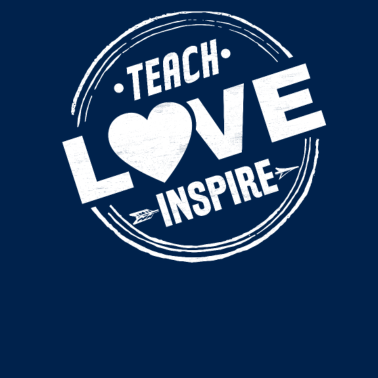Motiv Teach Love Inspire, Geschenk, Lehrer