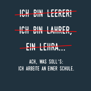 Motiv Lehrer Lehrerin Schule Unterricht Studium Geschenk