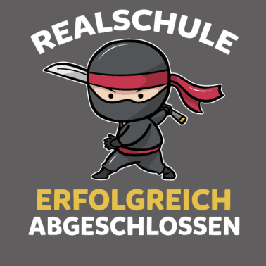 Motiv Realschule Ninja Realschulabschluss Realschüler