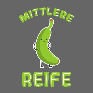 Motiv Mittlere Reife Realschule Realschüler Banane