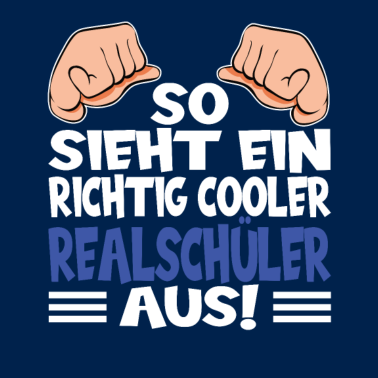 Motiv So sieht ein cooler Realschüler aus