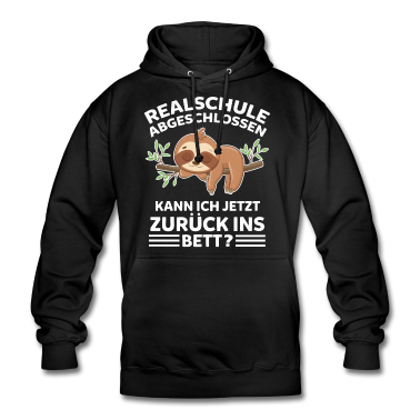 Realschule Hoodie - Faultier Realschulabschluss Schüler Realschüler