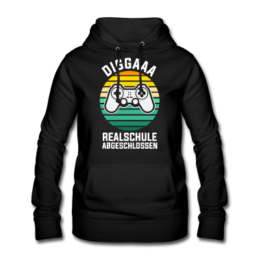 Realschule Hoodie - Realschule Fußball Klassenaufstieg Fußballer Schül