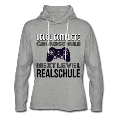 Realschule Hoodie - Grundschule ist vorbei Level Realschule