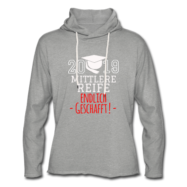 Realschule Hoodie - Mittlere Reife Schulabschluss Realschule Lustig