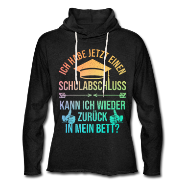 Realschule Hoodie - Schulabschluss Abschluss Abi Realschule Abitur
