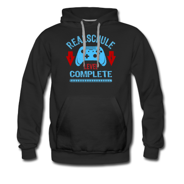 Realschule Hoodie - Realschule Schulabschluss Level Complete Geschenk