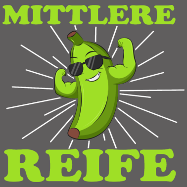 Motiv Mittlere Reife Banane Schulabschluss Realschule