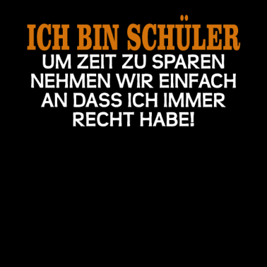 Motiv Ich Bin Schüler TShirt