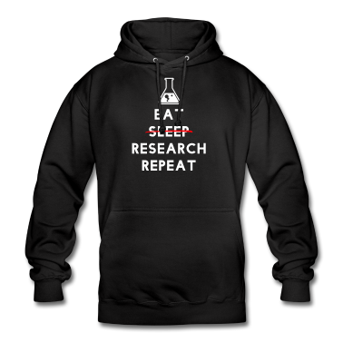 Realschule Hoodie - Eat Research Repeat - Physiklehrer Lehrer