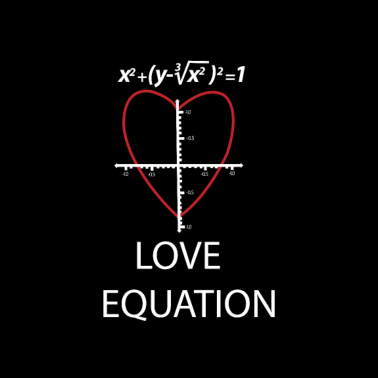 Motiv Love Equation I Mathe Physik Math Pi Gleichung