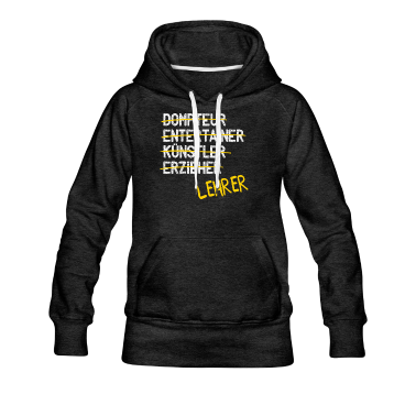 Realschule Hoodie - Domteur Entertainer Lehrer - Klassenlehrer Lehrer