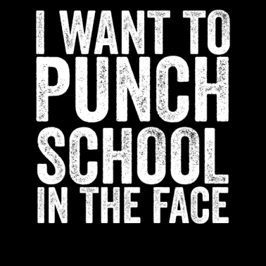 Motiv Punch School Face I Schüler Schule Schülerin