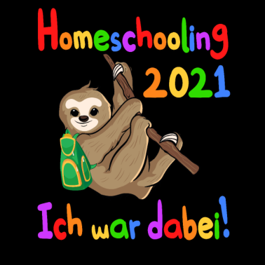 Motiv Homeschooling 2021 Ich war dabei Distanzunterricht