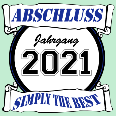 Motiv Abschluss 2021 jahrgang