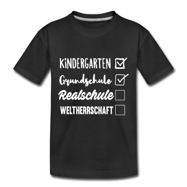 Realschule T-Shirt - Realschule Einschulung Schuloutfit Schule Geschenk