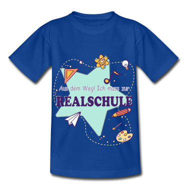 Realschule T-Shirt - Einschulung Realschule 5. Klasse