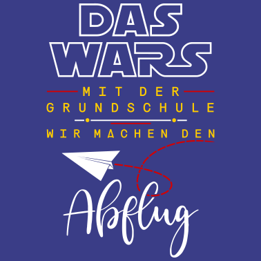 Motiv Das Wars Mit Der Grundschule Abschluss T-Shirt