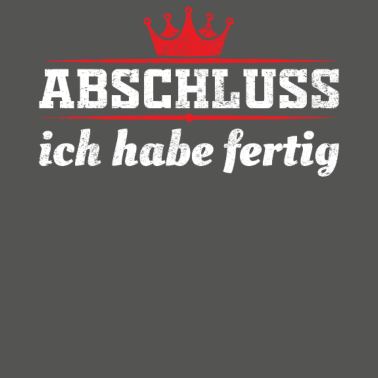 Motiv Abschluss ich habe fertig