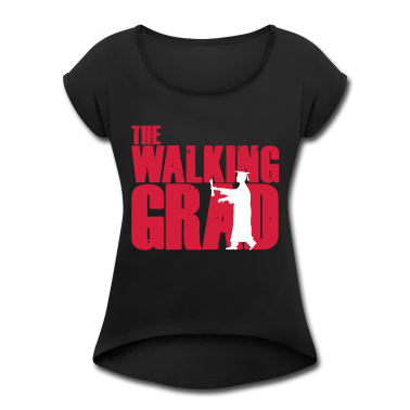 Realschule T-Shirt - The walking Grad Student Abschluss Schüler Dead