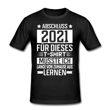 Realschule T-Shirt - Lustiger Abschluss 2021 Lockdown Lernen Spruch