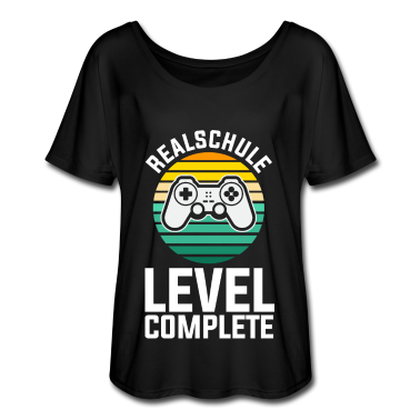 Realschule T-Shirt - Level Abgeschlossen Realschule Realschulabschluss