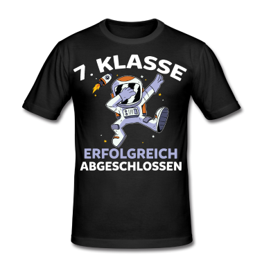 Realschule T-Shirt - 7. Klasse Astronaut Siebtklässler Realschule Siebt