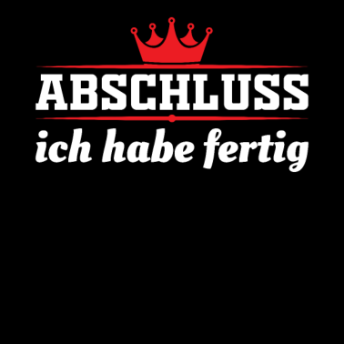 Motiv Abschluss - Ich habe fertig