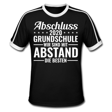Realschule T-Shirt - Grundschule Abschluss 2021 Mit Abstand die Besten