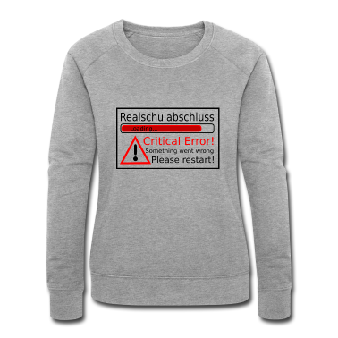 Realschulabschluss Pullover - Realschulabschluss mit Ladebalken und Fehler