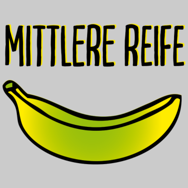 Motiv Mittlere Reife Schulabschluss Banane