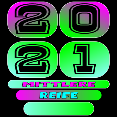 Motiv Mittlere Reife 2021 REALSCHULABSCHLUSS GESCHENKE