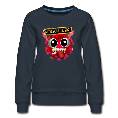 Realschulabschluss Pullover - Realschule SCHULABSCHLUSS 2021 VIRUS CARTOON