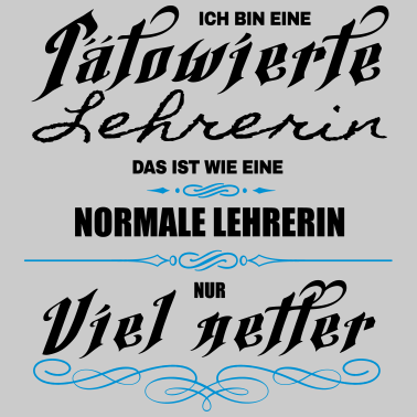 Motiv Tätowierte Lehrerin ist netter!