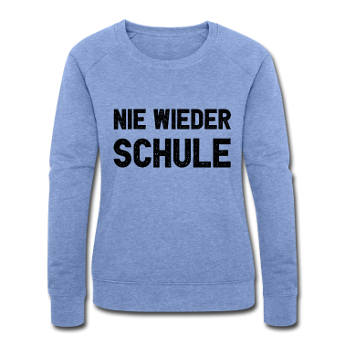 Realschulabschluss Pullover - Nie Wieder Schule T-Shirt I Abi Abschluss Shirt