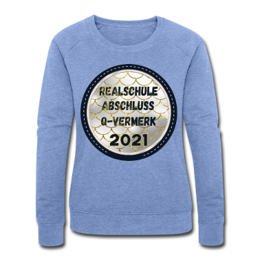 Realschulabschluss Pullover - REALSCHULE 2021 ABSCHLUSS Qualifikationsvermerk