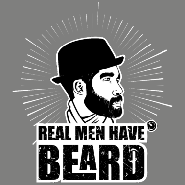 Motiv Real Man Have Beard