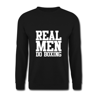 Realschulabschluss Pullover - Real Men do Boxing Boxer