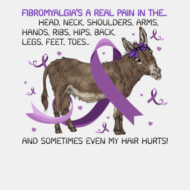 Motiv Fibromyalgia Donkey Awareness