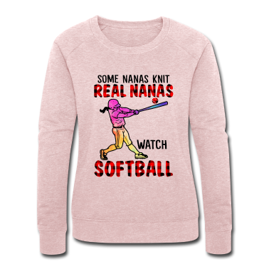 Realschulabschluss Pullover - Some Nanas Knit Real Nanas Watch Softball Funny