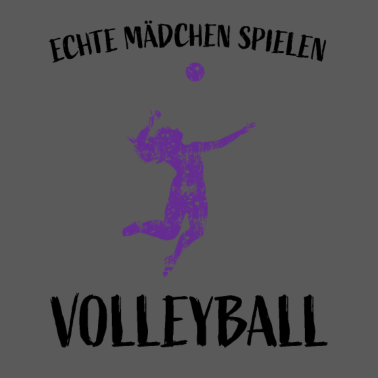 Motiv Echte Mädchen spielen Volleyball