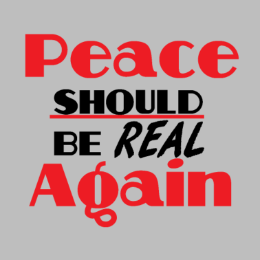 Motiv peace should be real again