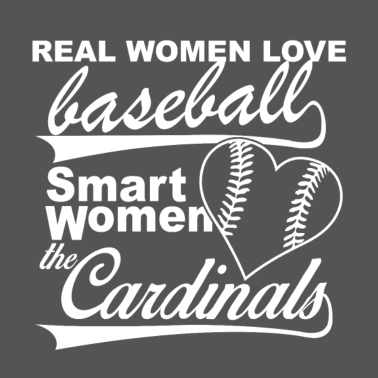 Motiv Real women love baseball / Echte Frauen lieben