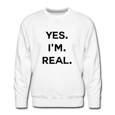 Realschulabschluss Pullover - Yes IM REAL BLACK