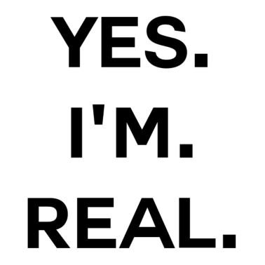 Motiv Yes IM REAL BLACK