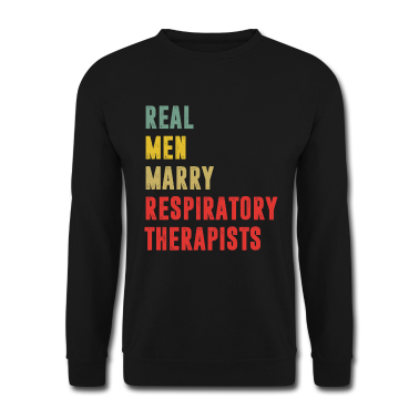 Realschulabschluss Pullover - Real Men Marry Therapists Funny