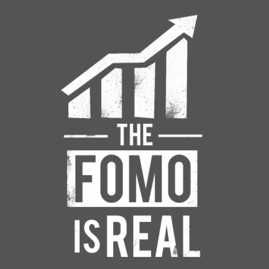 Motiv The FOMO Is Real Crypto BTC Investor Trader T Shir