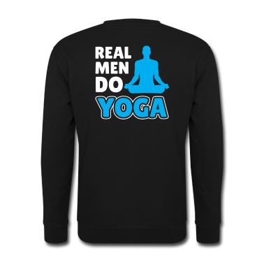 Realschulabschluss Pullover - Real Men Do Yoga